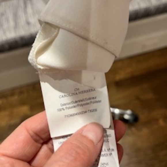 CH Carolina Herrera Evening Top - Size 8 - Picture 4 of 5